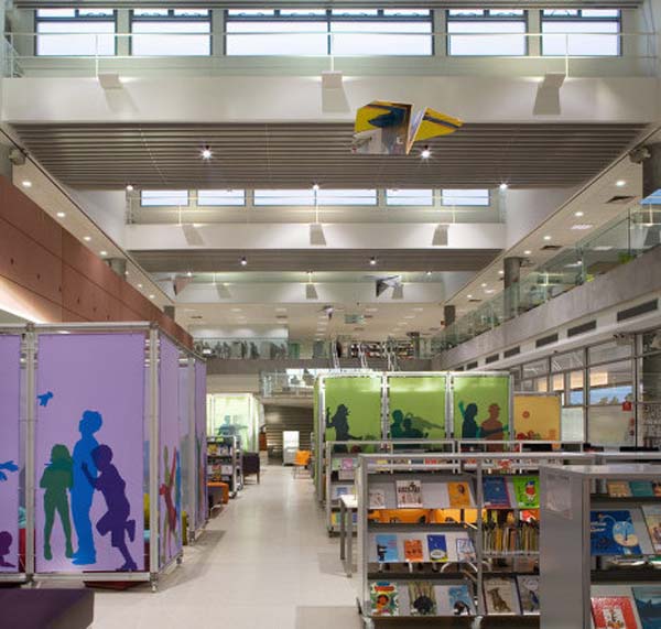área infanto-juvenil da biblioteca de são paulo
