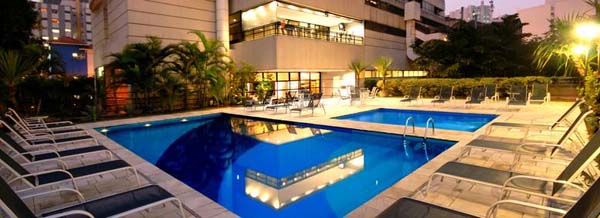 piscina do hotel golden tulip paulista plaza
